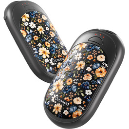 Електричні грілки для рук Ocoopa 2 шт. з магнітом, 5000mAh, 3 режими нагріву, компактні, для рукавичок, зими, подарунок