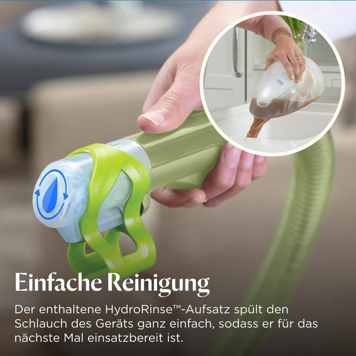 BISSELL Little Green - портативний мийник для килимів та м'яких меблів. Потужний мийник для видалення плям та бруду, для дому, авто та інших поверхонь. Модель 4098N