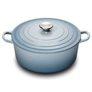 Сотейник / жаровня з кришкою, 22 см, світло-блакитний Le Creuset