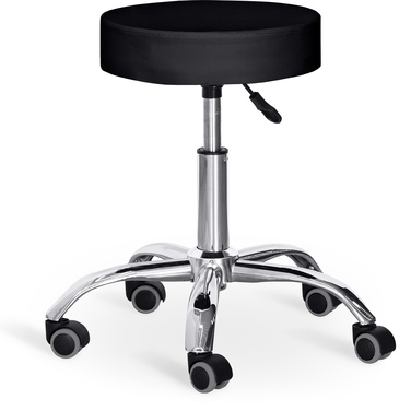 Крісло для майстра Hommex Melisa Black (H-115 Black MR)