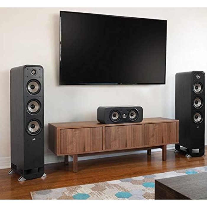 Динамік Polk Audio Signature S50E, 20-150 Вт, 8 Ом, 42 Гц-40 кГц, чорний (шт)