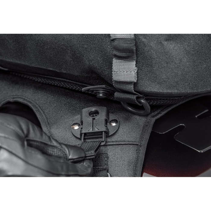 Рюкзак QBag Tank Bag з магнітом/лямкою ST18 - водонепроникний, знімається за допомогою застібок FIDLOCK - 20 л місця для зберігання, чорний