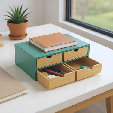 Організатор для столу Relaxdays з 4 висувними ящиками