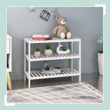 Стелаж для взуття Relaxdays з бамбука