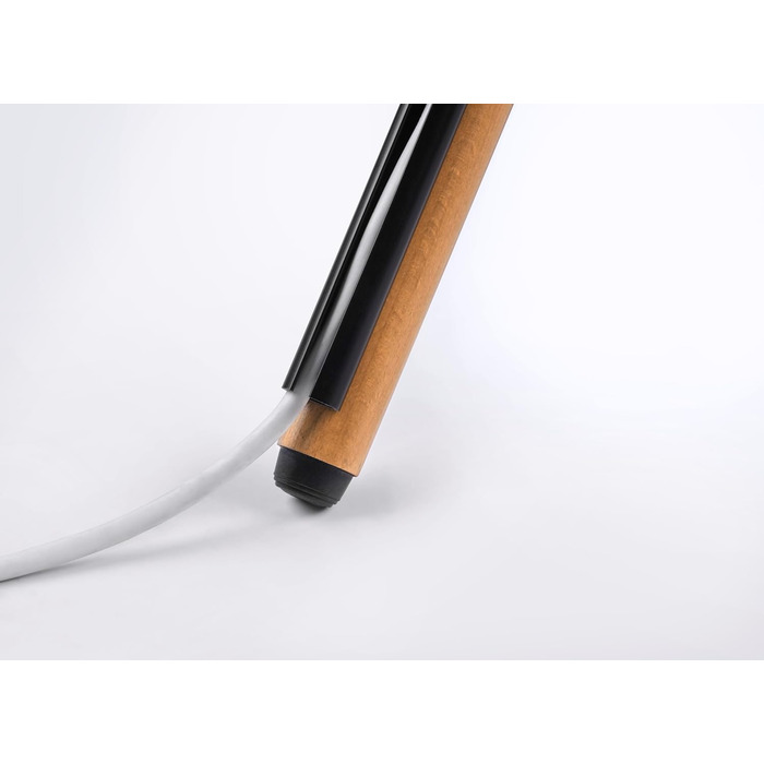 Універсальний штатив для телевізора One For All - 32-65'' LCD/LED/Plasma/OLED/QLED - поворотний 360°, регулювання висоти, VESA 400x400, стильний дизайн WM7472 Oak & Silber-Grau