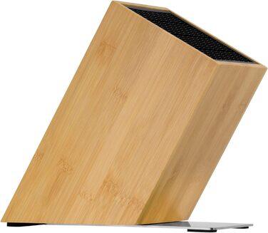 Набір ножів WMF Spitzenklasse Plus з підставкою, 5 предметів, Made in Germany, з бамбуковою підставкою та кухонними ножицями