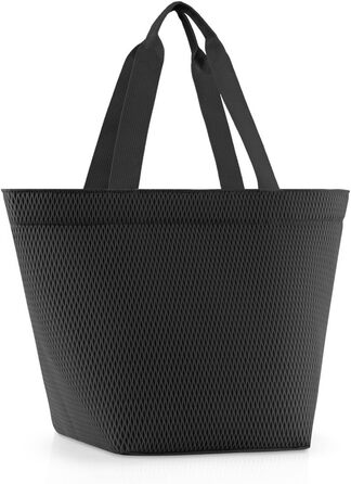 Сумка-шопер Reisenthel Shopper M чорна Mesh - велика, водонепроникна, для покупок та повсякденного використання