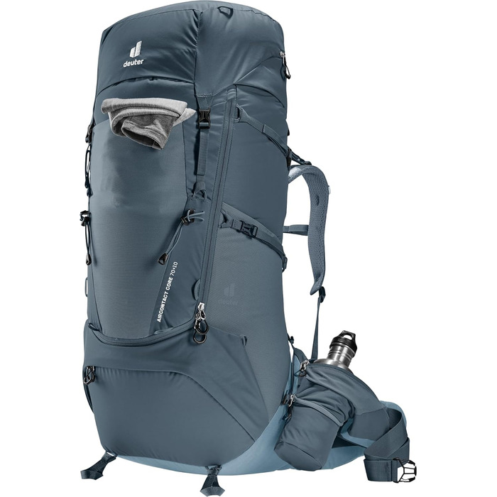 Чоловічий трекінговий рюкзак deuter Aircontact Core 7010 (1 упаковка) (7010 л, графіт-сланець)