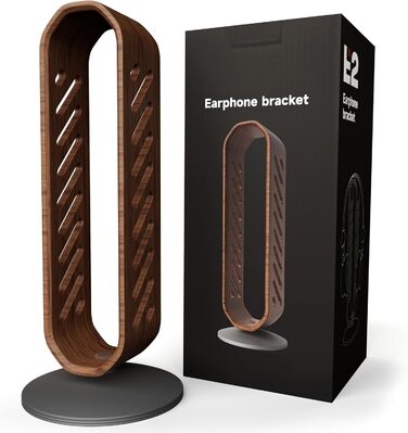 Підставка для навушників YICOSUN з дерева волоського горіха | Універсальна, преміум-якість, для геймінгу та зберігання