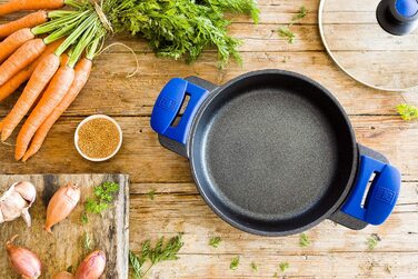 BRA Advanced Набір посуду алюмінієвий литий антипригарний 5 предметів для всіх плит, включаючи індукційні