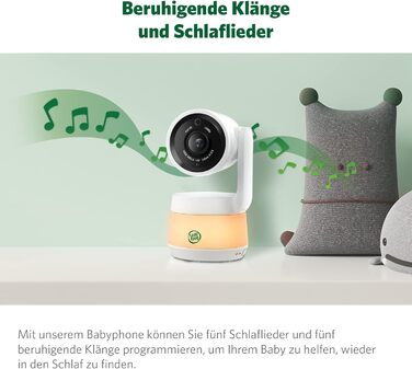 Радіоняня LeapFrog LF2423 з камерою, відеодисплеєм 2.8