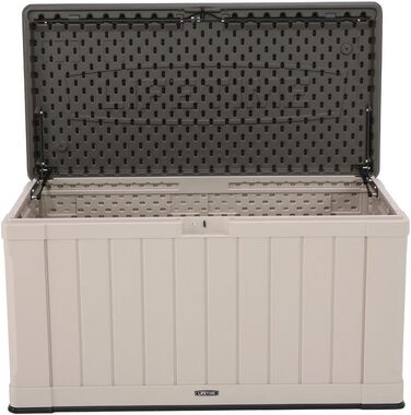 Садовий ящик для зберігання Lifetime 60089, 127x64x67 см, коричневий, стійкий до УФ-випромінювання