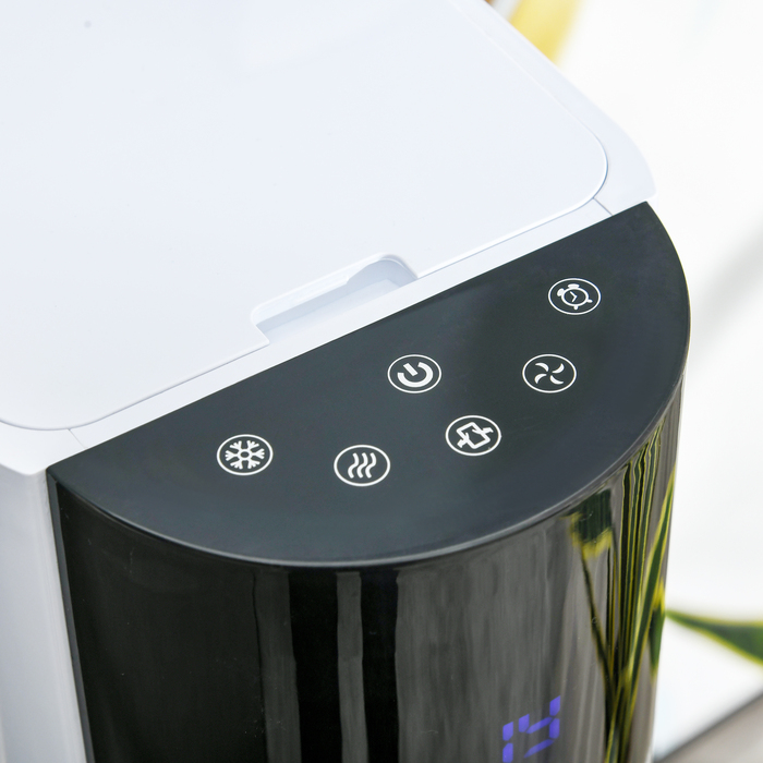 Колонний вентилятор з можливістю повороту на 52 градуси, тиха робота, 3 режими роботи та 3 швидкості