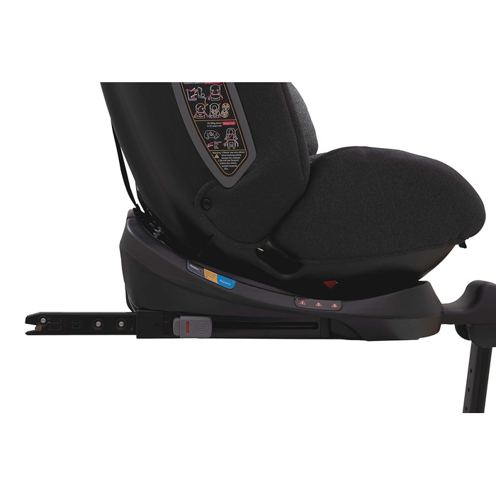 Дитяче автокрісло PETEX I-SIZE Lukas 1241 з ISOFIX 44441218 (сірий, антрацит)