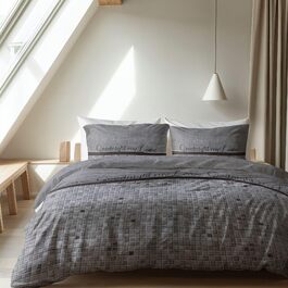 Комплект постільної білизни Sleeptime 3-частинний 200x200 см - 