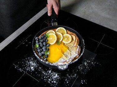 Сковорода AMT Gastroguss Ø 24 см, литий алюміній, антипригарне покриття Lotan, знімна ручка, індукційна
