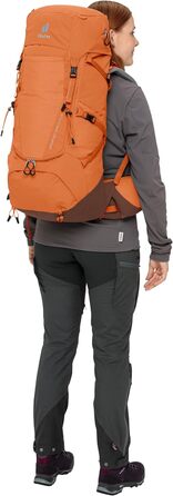 Жіночий трекінговий рюкзак deuter Aircontact Core 4510 Sl (1 упаковка) (4510 л, каштан-умбра)