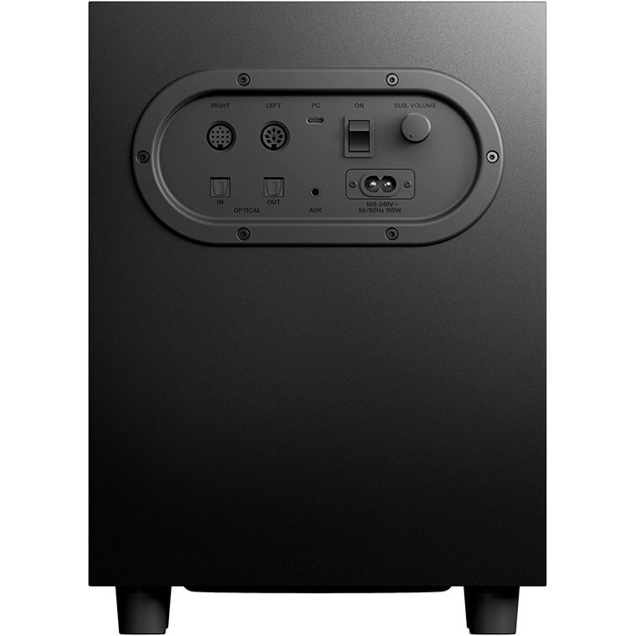 SteelSeries Arena 7 - 2.1-канальна акустична система для геймінгу з RGB підсвічуванням, чорна