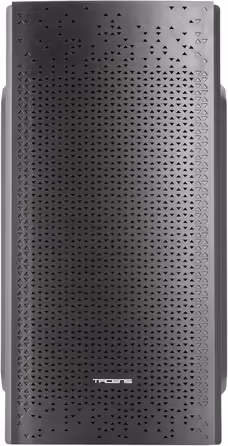 Корпус Micro ATX, передня сітка, USB 3.0, чорний, 6