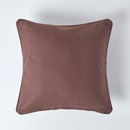 Наволочка для подушок Homescapes, шоколадно-коричнева, 45x45 см, 100 бавовна