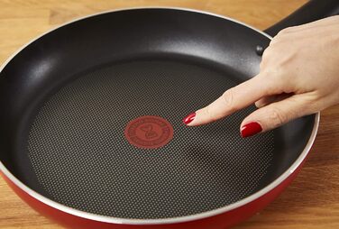 Набір сковорідок з антипригарним покриттям Lagostina, червоний, 20-24-28 см