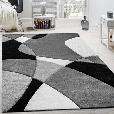 Килимок Paco Home Designer Modern Geometric Black White, 240x330 см