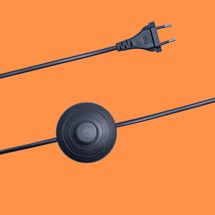 Лампа для читання з трьома полицями та льняним абажуром