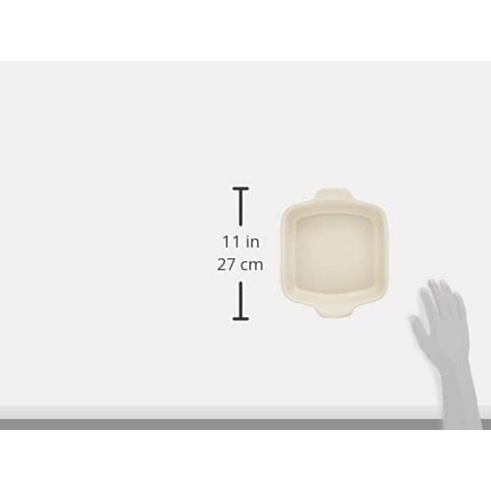 Набір для випічки Emile Henry Moderne Classics, квадратний, 22.9 x 22.9 см, червоний