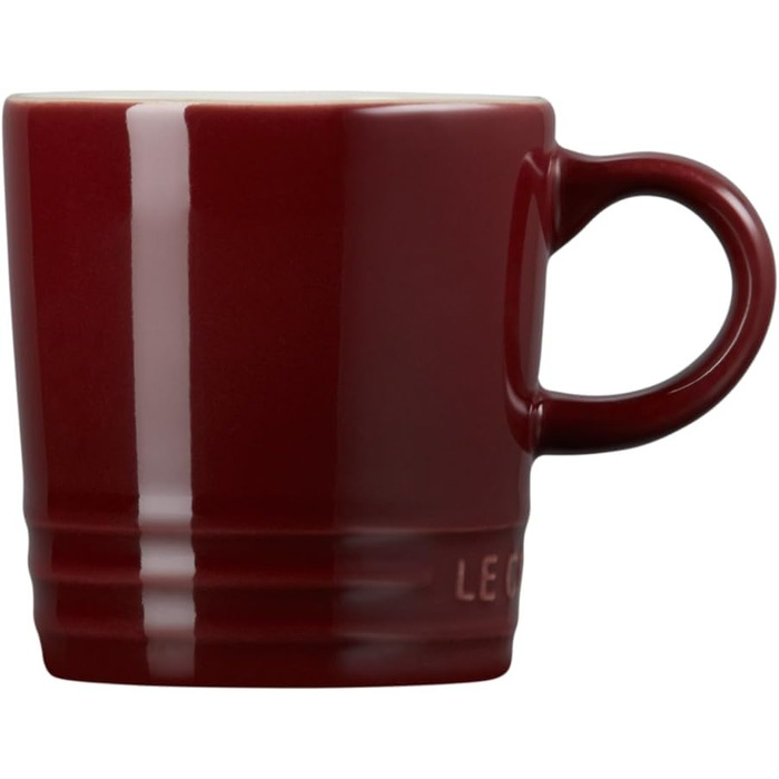 Кружка LE CREUSET з кераміки, 0.35 л, вишнево-червоний колір, 70302350600002 (Chambray, 100 мл)