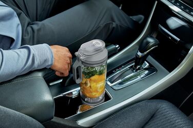 Портативний блендер Ninja Blast Max BC251EULD (сріблястий) – 570 мл, акумуляторний, для смузі та протеїнових коктейлів