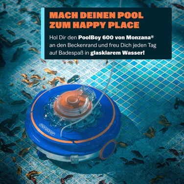 Робот для басейну Poolboy600 Blue Wireless