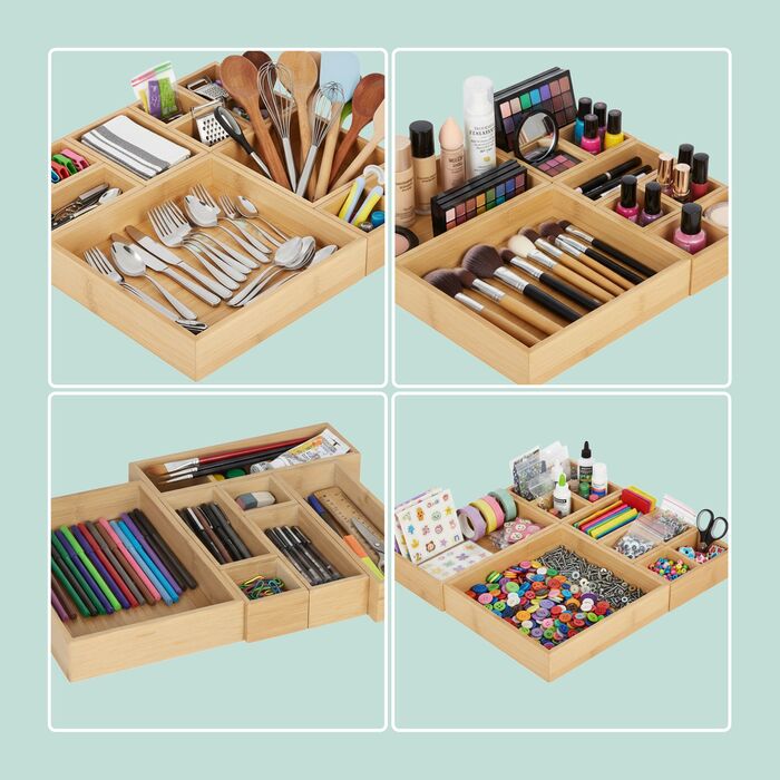 Система організації ящиків Relaxdays, 7 частин