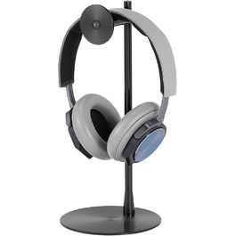 Підставка для навушників Just Mobile Avant - стильний стійкий тримач з алюмінію (чорний)