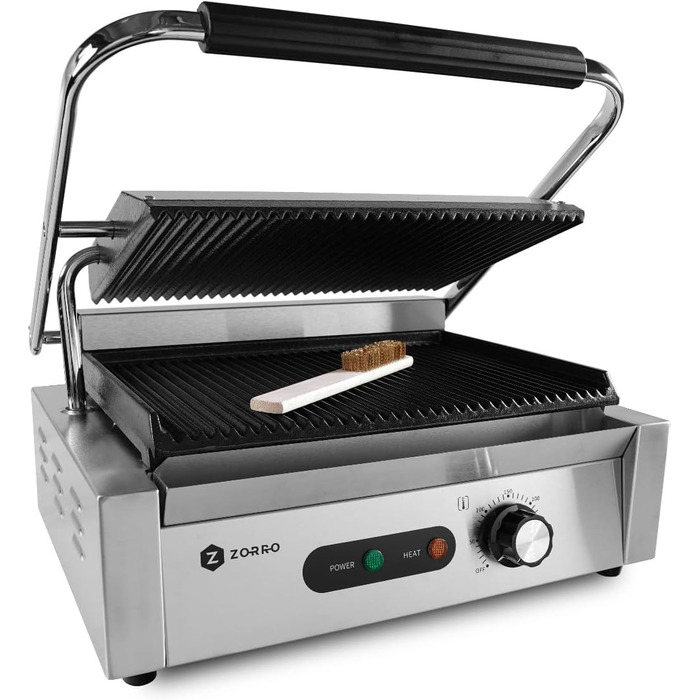 Вт - Сендвіч-гриль Panini Grill - Електричний гриль - Стейк-гриль, 1 - Gastro - 2200