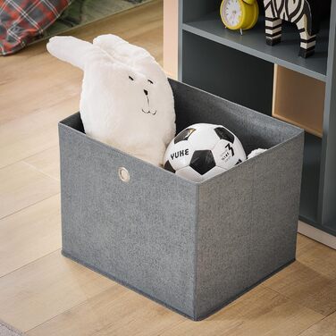 Дитяча шафа SoBuy з 3 гачками, шафа для одягу в дитячу кімнату, шафа для іграшок з ящиками, полиця, сірий, 97x108x35 см, KMB40-HG