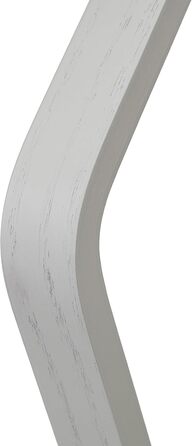 Стійка для одягу Relaxdays для чоловіків, 107 x 47,5 x 20 см, білий, з полицями для сорочок та штанів