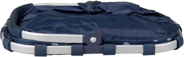 Дорожня сумка-переноска XS-міцна кошик для покупок з практичною внутрішньою кишенею-елегантний і водостійкий дизайн (плями темно-синього кольору)