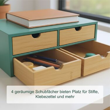 Організатор для столу Relaxdays з 4 висувними ящиками