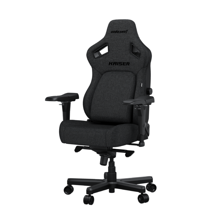 Крісло ігрове Anda Seat Kaiser 4 Dark Grey Fabric Size L