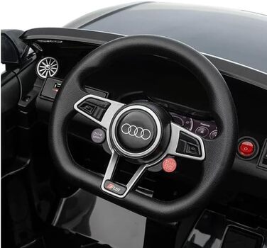 Дитячий електромобіль FINOOS Audi TT RS 12V з пультом, чорний