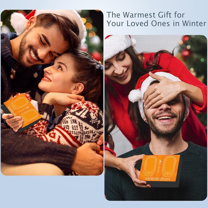 Електричні грілки для рук USB, перезаряджувані, набір 2 шт. - 12 годин роботи, для жінок та чоловіків, Raynaud, Outdoor, кемпінг, полювання, катання на лижах, гольф