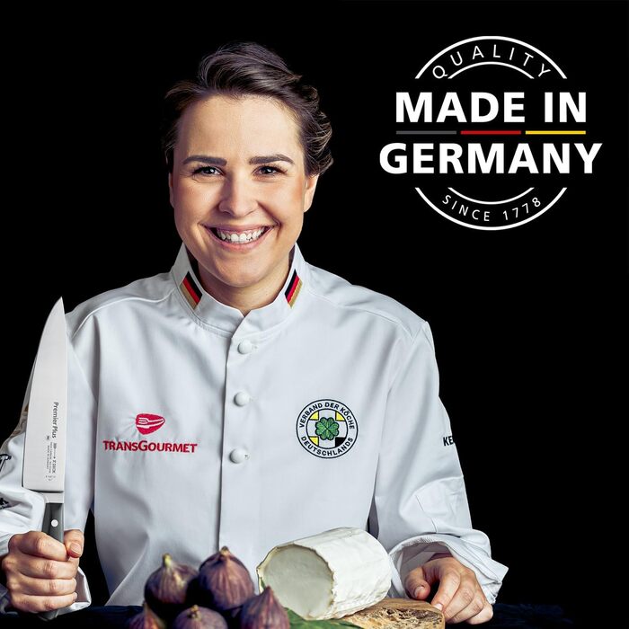 Ніж кухарський F. DICK Premier Plus, 21 см, нержавіюча сталь X50CrMoV15, 56 HRC