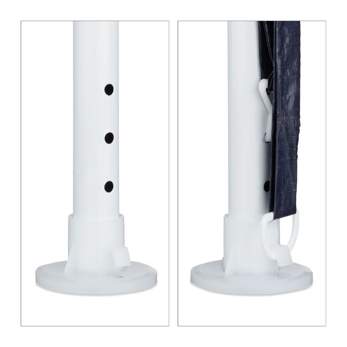 Павільйон Relaxdays 3x3 м з 2 бічними панелями