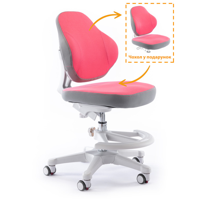 Дитяче крісло Evo-Kids Mio Classic Pink (арт.Y-405 KP)