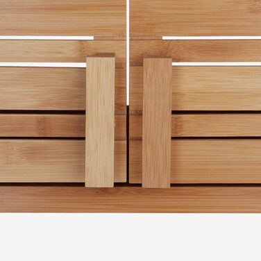 Поличка для зберігання Relaxdays з бамбука