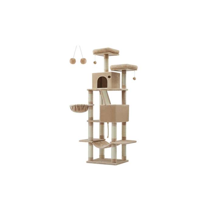 XL Cat Tree 206 см - верблюжий коричневий