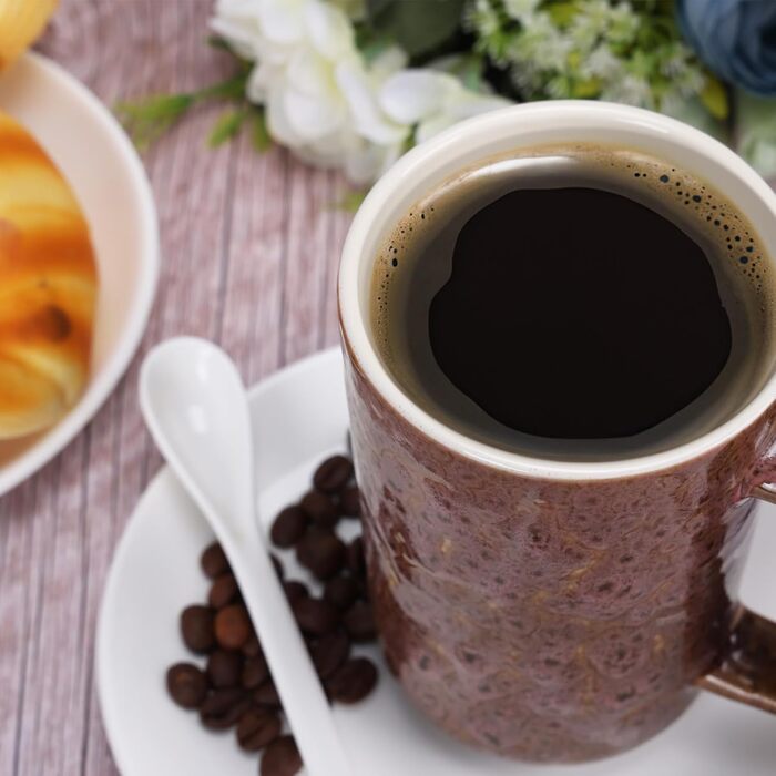 Набір кавових чашок EYMPEU 4 шт., 450 мл, дизайн 