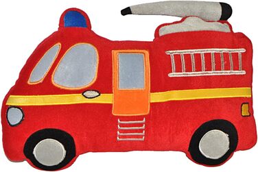 Подушка Fire Brigade Cuddly 428 см, червона, м'яка, для хлопчиків