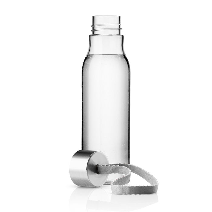 Пляшка 0,5 л прозора/світло-сіра Trinkflasche Eva Solo