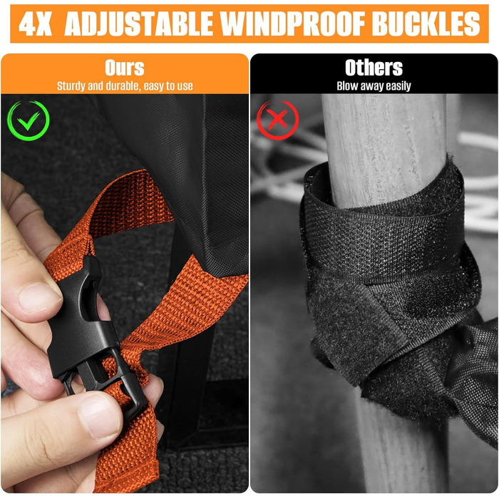 Захисний чохол для садово-патіо меблів, 242x182x100 см, вологостійкий, UV-стійкий, 420D